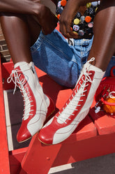 AZALEA WANG PASSER SPORTY FLAT BOOTIE