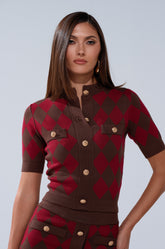 THE BEST PART OF THIS ABSTRACT CARDIGAN