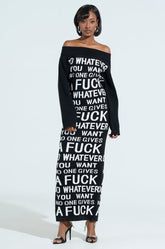 WHATEVER YOU WANT KNIT MAXI DRESS