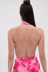 FLOWER GIRL MESH BODYSUIT