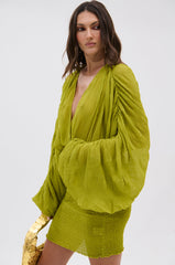 NIGHTS LIKE THIS CHIFFON MINI DRESS