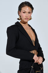 NEW CLASSIC CROPPED BLAZER