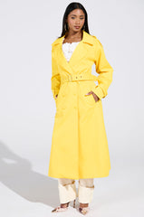 NEW YORK MINUTE TRENCH IN YELLOW