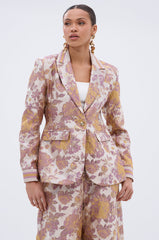 SLOW MOTION BROCADE BLAZER