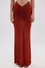 ON MY MIND SLINKY MAXI SKIRT