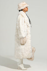 TOASTED MARSHMALLOW FUR COAT