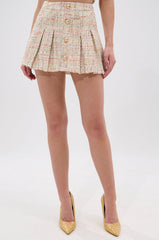 EVERY BIT OF PRETTY TWEED MINI SKIRT