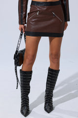 NO PICTURES PLEASE MINI SKIRT