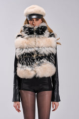 KIKI FAUX FUR VEST