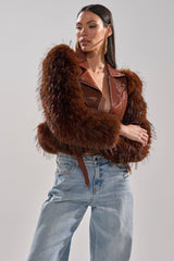 SPEND IT ALL FUR TRIM MOTO