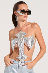 WATCHING OVER ME CROSS TOP