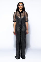 ALL EYES SPARKLE MAXI DRESS