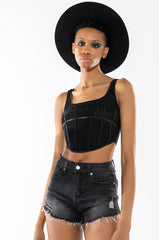 ALL ON ME CORSET TOP