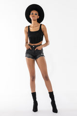 ALL ON ME CORSET TOP