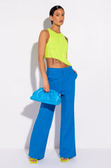 ALL SMILES EXPOSED SEAMS CREW NECK TANK