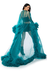AVANT GARDE TULLE DUSTER