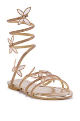 AZALEA WANG ALBUS GOLD SANDAL