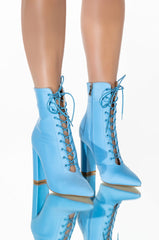 AZALEA WANG ALL FOR YOU CHUNKY BOOTIE IN BLUE