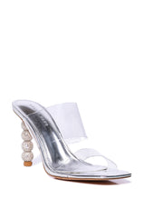 AZALEA WANG CHANTAL EMBELLISHED HEEL