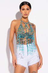 BELLA VITA DISTRESSED DENIM SHORT