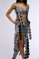 BENEATH THE SURFACE EMBELLISHED SLEEVELESS TOP