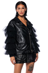 SWISS DOT MOTO JACKET