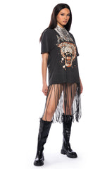 DEF LEPPARD FRINGE DRESS