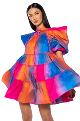 FALL IN LOVE COLLARED MINI DRESS