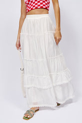 HAVEN FLOWY MAXI SKIRT