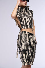 IN MY ELEMENT MOCK NECK TOP