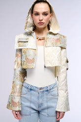 JACK OF ALL TRADES BROCADE BOMBER