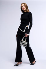 KNIT GIRL WIDE LEG PANT