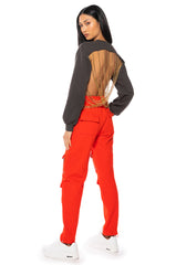 ALL THE THINGS RHINESTONE DETAIL SWEATSHIRT