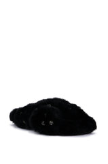 AZALEA WANG MELONIE BLACK SANDAL