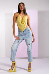 MIAMI ON THE LINE CHAINMAIL TOP