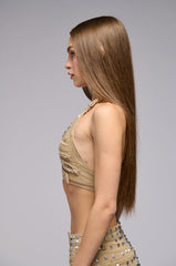 ROCKSTAR MAMI STUDDED BRA TOP