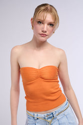 SUMMER ENERGY KNIT TUBE TOP