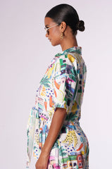 TOO CRAZY FOR YOU BUTTON DOWN TOP