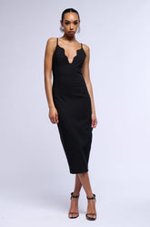 WAVY BABY MIDI DRESS