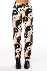 YINYANG STRAIGHT PANTS