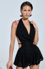 BACK IT UP SLINKY MINI DRESS