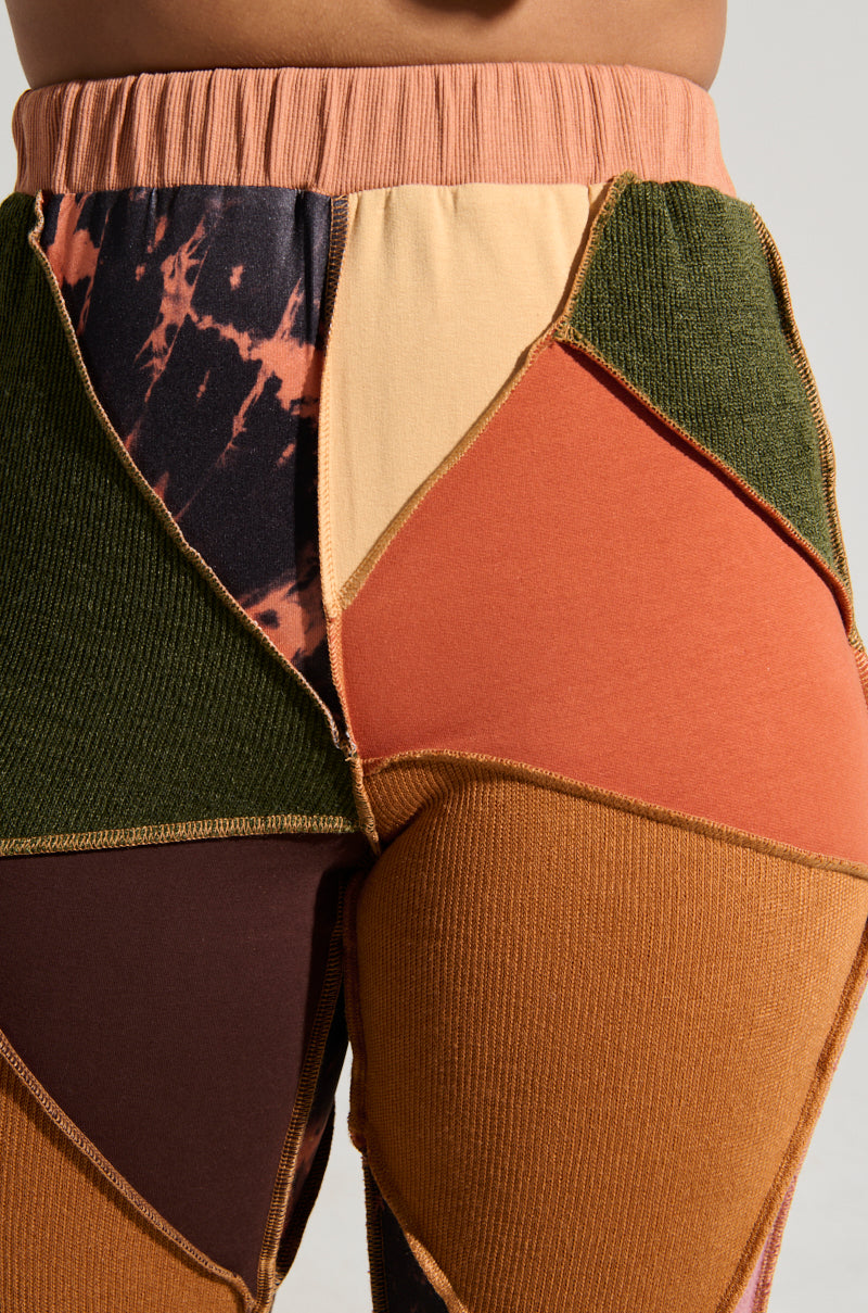 CATCH FEELINGS PATCHWORK JOGGER