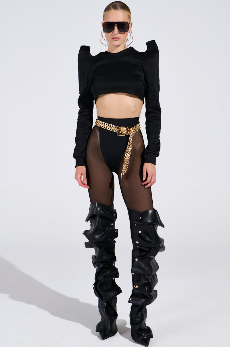 QUERENDO TE MESH LEGGING