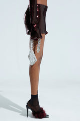 LIGHTS OUT MINI SKIRT