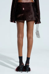 LIGHTS OUT MINI SKIRT