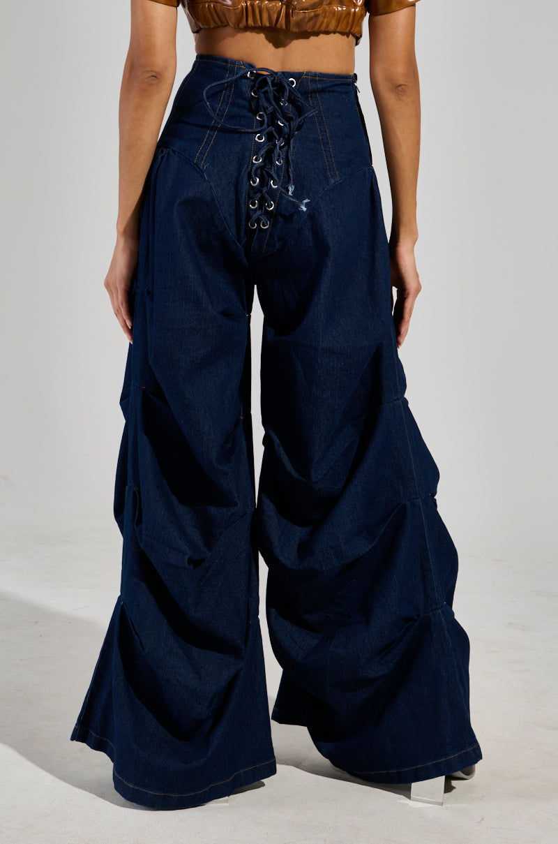 MIXED MESSAGES DENIM PANT