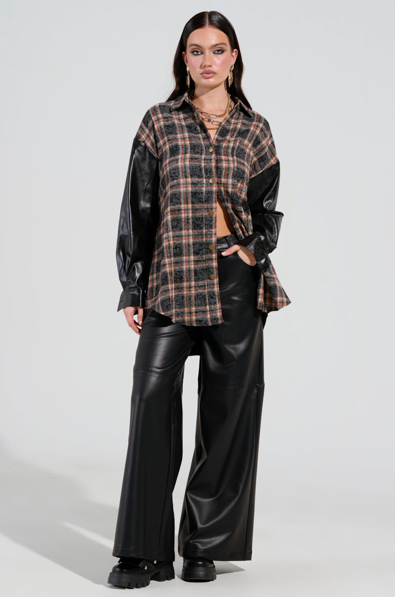 LANA BUTTON DOWN MULTI FUNCTION BLOUSE