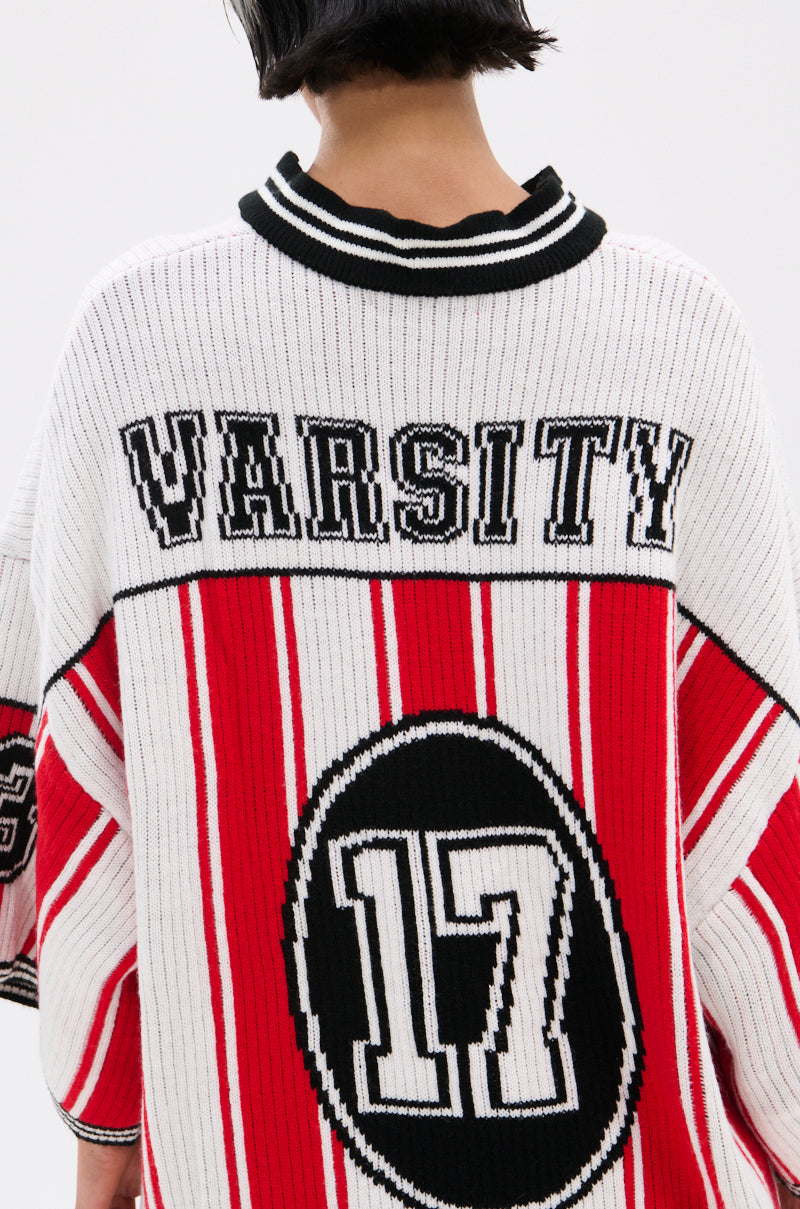 THROW SUM MO KNIT JERSEY TOP