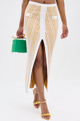 LIFE IS GOOD MAXI SKIRT