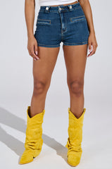BACK TO REALITY DENIM SHORT